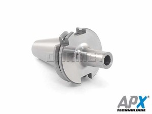 Trzpień frezarski do głowic wkręcanych DIN40 - M10 | długość 75 mm - APX (MCPY)