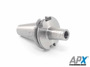 Trzpień frezarski do głowic wkręcanych DIN40 - M12 | długość 75 mm - APX (MCPY)