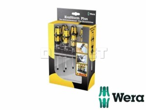Zestaw wkrętaków Kraftform do pobijania + wieszak, 977/6 TORX - WERA (05024410001)