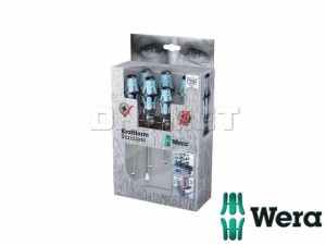 Zestaw wkrętaków ze stali nierdzewnej + wieszak, 3334/3355/6 - WERA (05032061001)