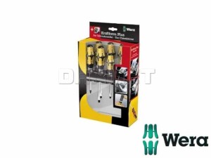 Zestaw wkrętaków Kraftform do pobijania + wieszak, 932 S/6 - WERA (05018283001)