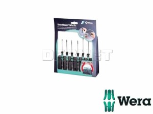 Zestaw wkrętaków precyzyjnych TORX BO Micro z otworem + stojak , 2067/6 - WERA (05118154001)