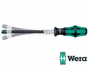 Rękojeść z uchwytem do bitów (grotów) 1/4" z giętkim trzpieniem, 392 - WERA (05028160001)