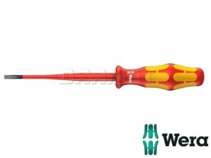 Wkrętak płaski, izolowany, o zredukowanej średnicy trzpienia 160 iS VDE - WERA (05006441001)