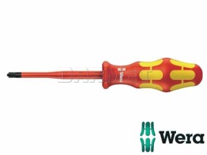 Wkrętak krzyżowy do wkrętów PlusMinus (Phillips/rowek), izolowany, o zredukowanej średnicy trzpienia, 162 iS PH/S VDE - WERA (05006456001)