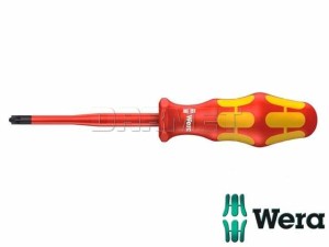 Wkrętak krzyżowy do wkrętów PlusMinus (Pozidriv/rowek), izolowany, o zredukowanej średnicy trzpienia, 165 iS PZ/S VDE - WERA (05006466001)