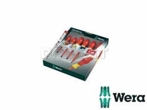 Zestaw wkrętaków Kraftform Comfort VDE + próbnik napięcia, 1160 i/1165 i/7 - WERA (05031576001)