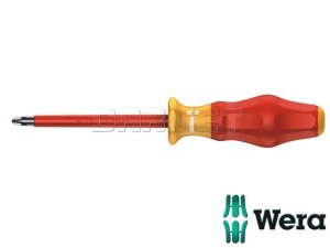 Wkrętak krzyżowy Phillips, izolowany Kraftform Comfort 1162 i PH VDE - WERA (05031601001)