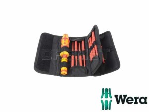 Zestaw narzędzi 15 cz. Kraftform Kompakt z rękojeścią dynamometryczną 1,2-3,0 Nm, VDE 60iS/65iS/67iS/15/Torque - WERA (05059291001)