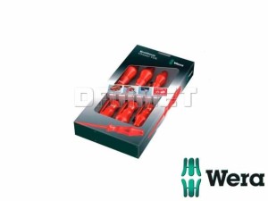 Zestaw wkrętaków izolowanych Kraftform Classic VDE 1760 i/6 - WERA (05031282001)