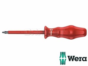 Wkrętak krzyżowy Phillips, izolowany Kraftform Classic 1762 i PH VDE - WERA (05031250001)
