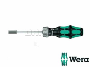 Zestaw rękojeść z grzechotką do grotów 1/4" 27 RA 1 SB - WERA (05073660001)