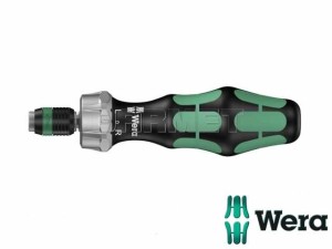 Wkrętak z grzechotką do grotów i końcówek 1/4" 816 RA - WERA (05051461001)