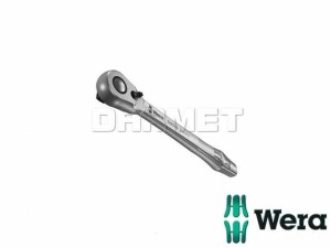 Grzechotka Zyklop Metal 1/4" z przełącznikiem zmiany kierunku pracy 8004 A - WERA (05004034001)