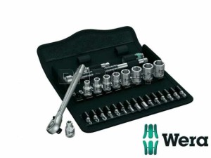 Zestaw kluczy nasadowych 1/4" Zyklop Metal Switch 8100 SA 8 - WERA (05004018001)