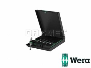 Zestaw wierteł-gwintowników z chwytem sześciokątnym 1/4" 847/7 - WERA (05104651001)