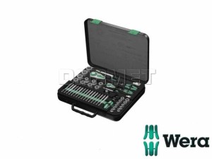 Klucze nasadowe z grzechotką Zyklop 1/4" i 1/2" 8100 SA/SC2 - WERA (05160785001)