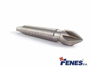 Pogłębiacz stożkowy 60° z chwytem Morse'a MK2, DIN 334-B HSS - 20MM - FENES
