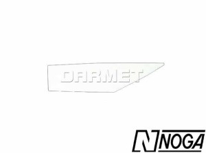 Ostrze ceramiczne wypukłe do powierzchni i zadziorów na łączeniach - NOGA (CR2200)