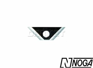 Ostrze (fazownik) R2 do gratowania otworów zewnętrznych i wewnętrznych przelotowych - NOGA (BR2001)