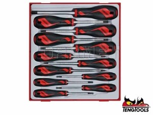 Zestaw wkrętaków TORX, TTD912TXN - 12 szt. - TENGTOOLS (17438-0105)