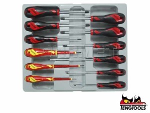 Zestaw wkrętaków, MD912N1 - 12 szt. - TENGTOOLS (17821-0209)