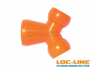20 rozgałęziaczy "Y" z 1/2" na 2x1/2", system 1/2" - LOC-LINE (59868)