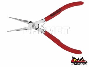Szczypce płaskie spiczaste MBM468, długość: 150MM - TENGTOOLS (17795-0201)