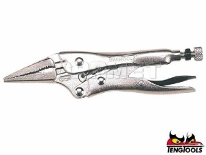 Kleszcze uniwersalne samozaciskowe 404-9, długość: 230MM, szerokość szczęk: 9MM - TENGTOOLS (7427-0208)