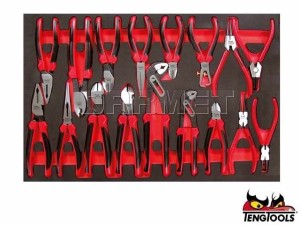 Zestaw szczypiec TTEMB17 - 17 szt. - TENGTOOLS (16172-0107)