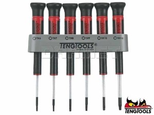 Zestaw wkrętaków precyzyjnych TORX, MDM706TX - 6 szt. - TENGTOOLS (10215-0109)