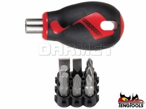 Zestaw z wkrętami wymiennymi, MD908N - 9 szt. - TENGTOOLS (18592-0105)