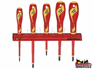 Zestaw wkrętaków izolowanych, WRMDV05N - 5 szt. - TENGTOOLS (17452-0106)
