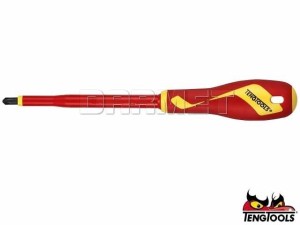 Wkrętak krzyżowy Phillips izolowany, MDV846N - PH3 x 150MM - TENGTOOLS (17788-0408)