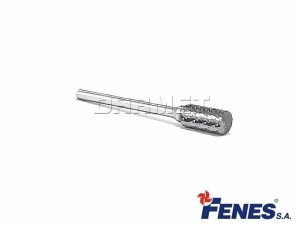 Pilnik obrotowy walcowy ZYA, frez do metalu, 10x20MM, chwyt 6MM, długość 65MM - FENES (0641-500-000-100)