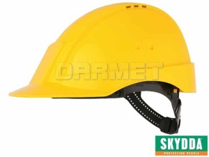 Kask ochronny PELTOR G2000 ze wskaźnikiem UV i pokrętłem regulującym, żółty, rozmiar 54-62 - SKYDDA (466120292)