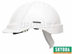 Kask ochronny PROTECTOR Style 600 biały, rozmiar 50-66 - SKYDDA (317550184)