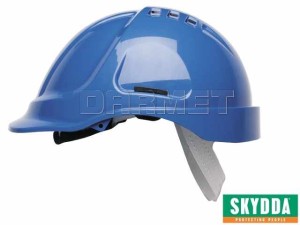 Kask ochronny PROTECTOR Style 600 niebieski, rozmiar 50-66 - SKYDDA (317550226)