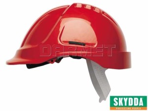 Kask ochronny PROTECTOR Style 600 czerwony, rozmiar 50-66 - SKYDDA (317550259)