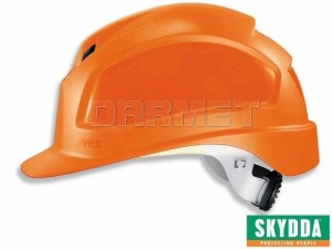 Kask ochronny UVEX Pheos B-WR pomarańczowy, rozmiar 52-61 - SKYDDA (616059234)