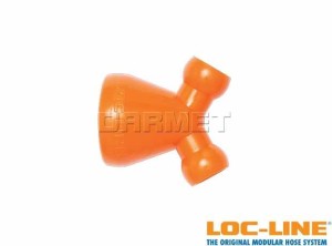 20 rozgałęziaczy "Y" z 1/2" na 2x1/4", system 1/2" - LOC-LINE (59870)