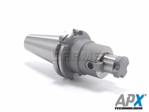 Trzpień frezarski zabierakowy do frezów nasadzanych DIN30 - 27 mm | długość 35 mm - APX (7369)