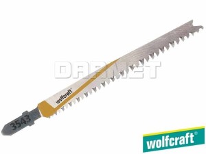 Brzeszczoty do wyrzynarek z trzpieniem "T", do drewna, głębokość cięcia: 65MM - 2 sztuki - WOLFCRAFT (WF3543000)
