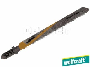 Brzeszczoty do wyrzynarek z trzpieniem "T", do drewna, głębokość cięcia: 30MM - 2 sztuki - WOLFCRAFT (WF3551000)