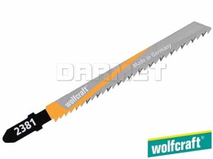 Brzeszczoty do wyrzynarek z trzpieniem "T", do drewna, głębokość cięcia: 30MM - 2 sztuki - WOLFCRAFT (WF2381000)