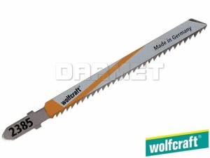 Brzeszczoty do wyrzynarek z trzpieniem "T", do drewna, głębokość cięcia: 30MM - 2 sztuki - WOLFCRAFT (WF2385000)