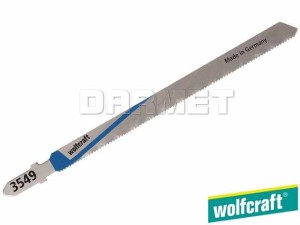 Brzeszczoty do wyrzynarek z trzpieniem "T", do metalu, głębokość cięcia: 1-3MM - 2 sztuki - WOLFCRAFT (WF3549000)