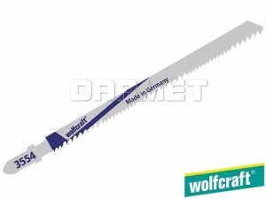 Brzeszczoty do wyrzynarek z trzpieniem "T", uniwersalne - 2 sztuki - WOLFCRAFT (WF3554000)