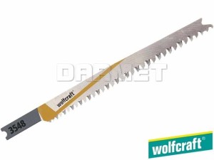 Brzeszczoty do wyrzynarek z trzpieniem "U", do drewna, głębokość cięcia: 65MM - 2 sztuki - WOLFCRAFT (WF3548000)