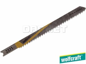 Brzeszczoty do wyrzynarek z trzpieniem "U", do drewna i tworzyw sztucznych, głębokość cięcia: 30MM - 2 sztuki - WOLFCRAFT (WF2371000)